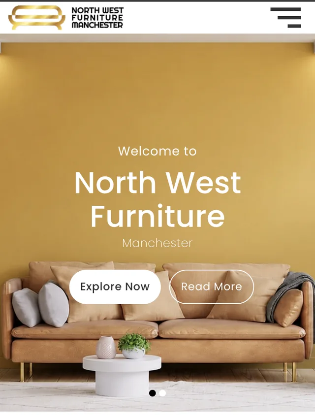 Northwest Furniture website homepage screenshot